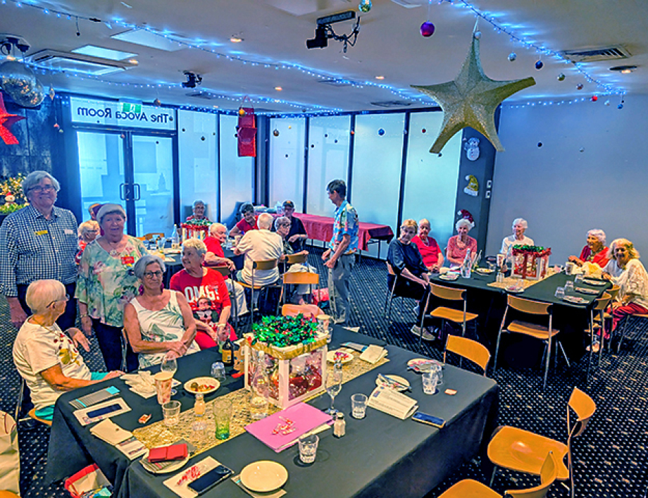 Bundaberg Probus Club enjoying their Christmas Party