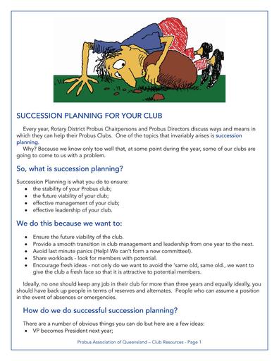 Succession Planning   Nick Curry