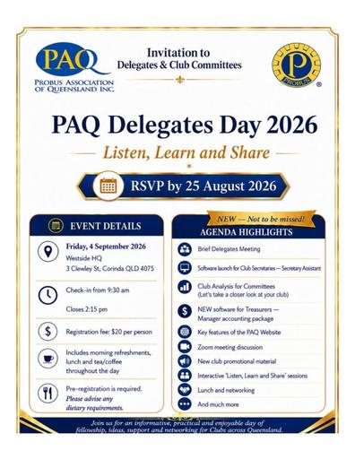 DM09   Delegates' Meeting Invitation