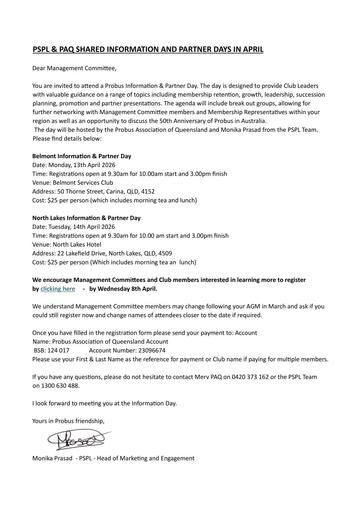 Brisbane Information   Partner Day Invite amended